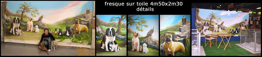 fresque-sur-toile-éleveur_canin
